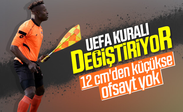 Ofsayta 12 cm'lik esneklik