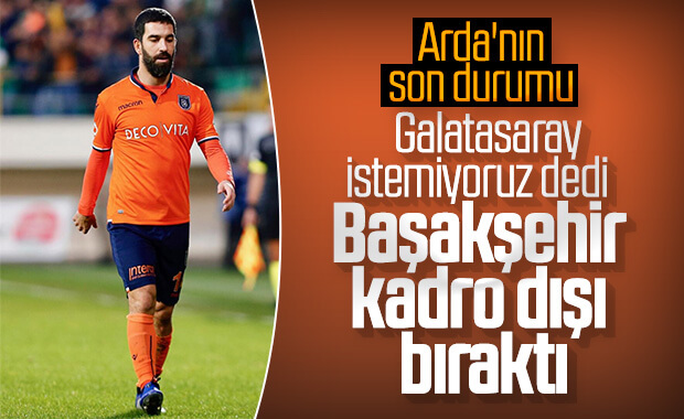 Arda Turan, kadro dışı bırakıldı
