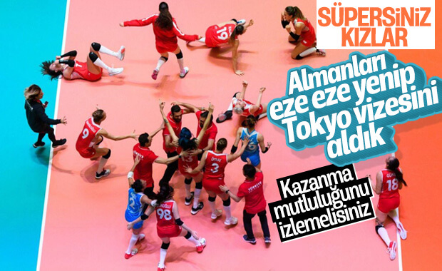 A Milli Kadın Voleybol Takımı olimpiyatlarda