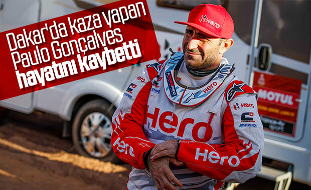 Portekizli motosikletçi Gonçalves, Dakar Rallisi'nde öldü
