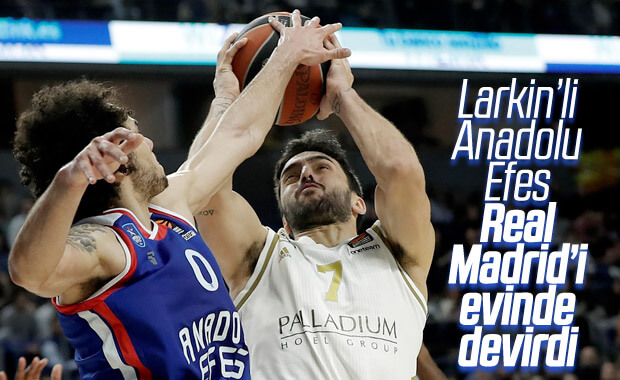 Anadolu Efes, Avrupa Ligi'nde Real Madrid'i yendi