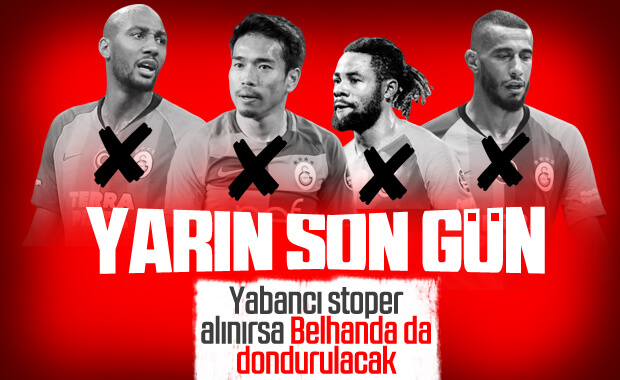 G.Saray'da sözleşmesi dondurulacak futbolcular