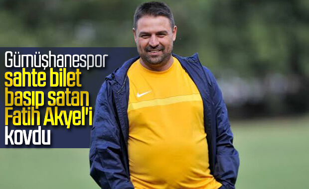 Fatih Akyel Gümüşhanespor'dan gönderildi