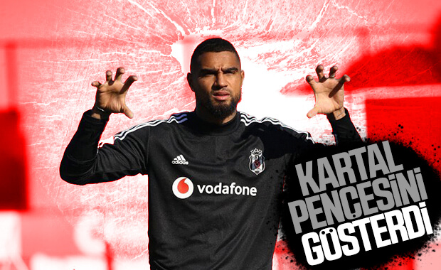 Yeni transfer Boateng antrenmanda