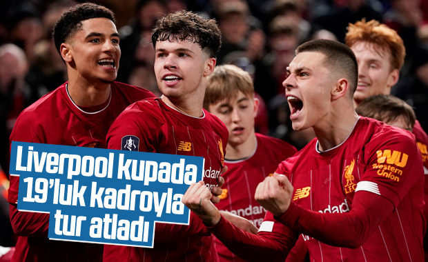 Liverpool, Federasyon Kupası'nda gençleriyle kazandı