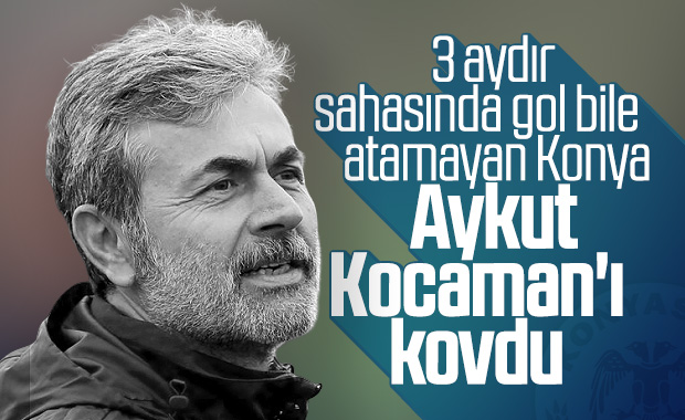 Konyaspor'da Aykut Kocaman dönemi bitti