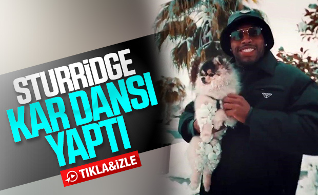 Daniel Sturridge'in kar üstündeki dansı beğeni topladı