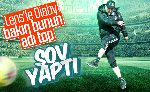 Sergen Yalçın antrenmanda şov yaptı