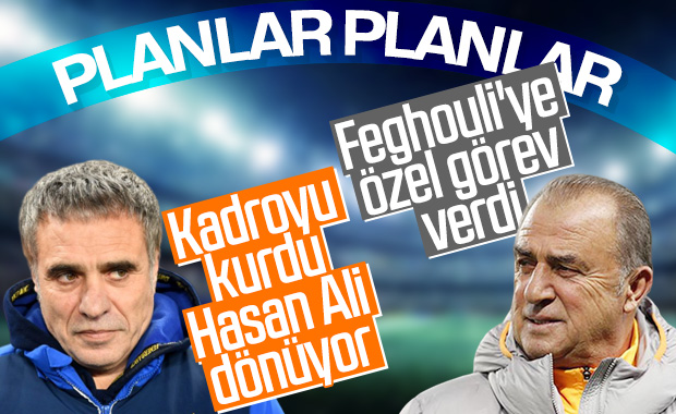 Terim ve Yanal'ın derbi planları