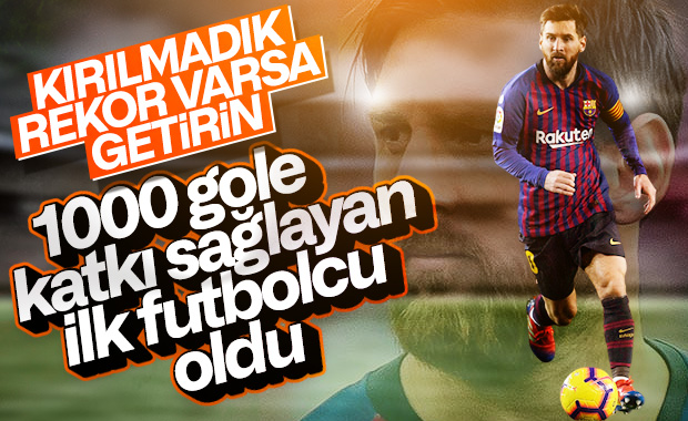 Lionel Messi bir rekor daha kırdı