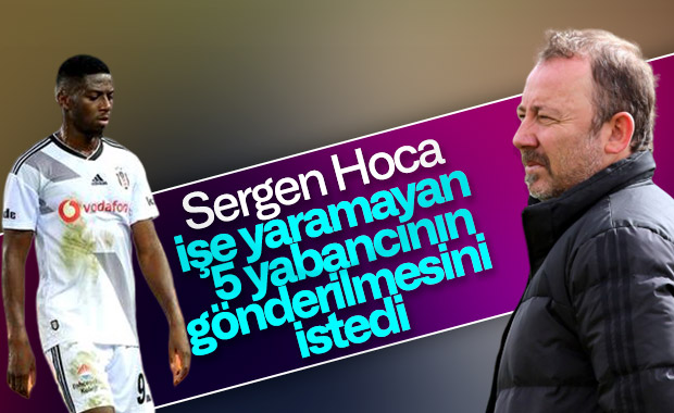 Beşiktaş'ta, en az 5 yabancı oyuncu gönderilecek