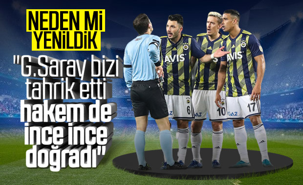 F.Bahçeli futbolcuların hakem isyanı