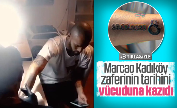 Marcao'dan Kadıköy galibiyeti dövmesi