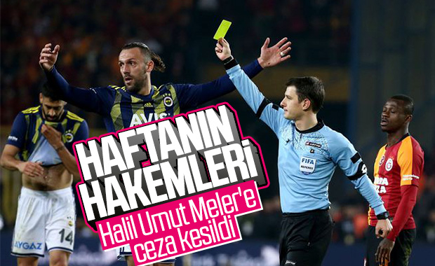 Süper Lig'de haftanın hakemleri