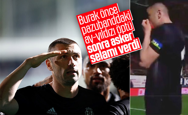 Burak Yılmaz kaptanlık pazubandını öptü