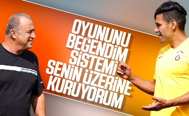 Fatih Terim, hücum planını Falcao'nun üzerine kuracak