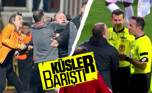 Sergen Yalçın ile Halis Özkahya barıştı