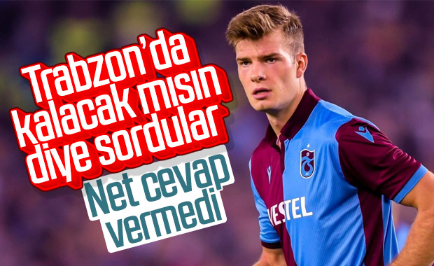 Sörloth: Transfer haberleri hakkında konuşmak istemiyorum