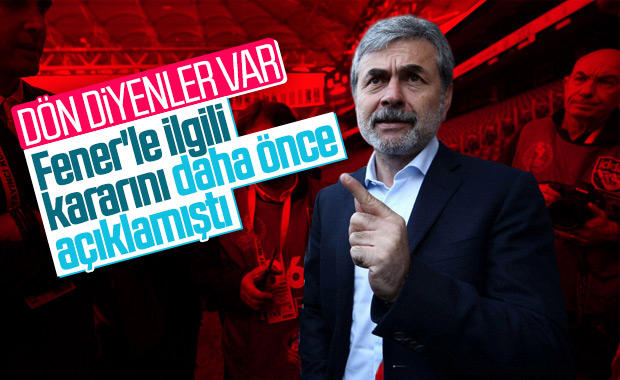 Aykut Kocaman: Sezon sonuna kadar takım çalıştırmayacağım