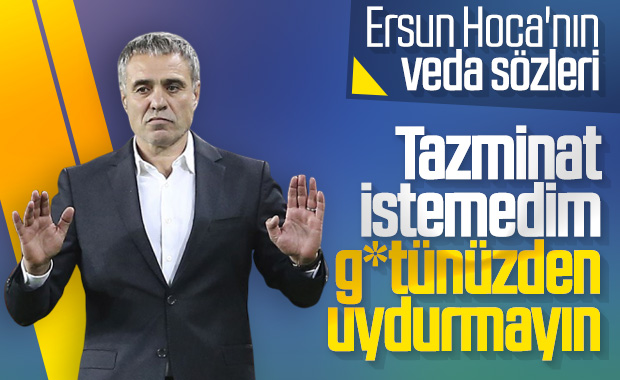 Ersun Yanal'ın tazminat isyanı
