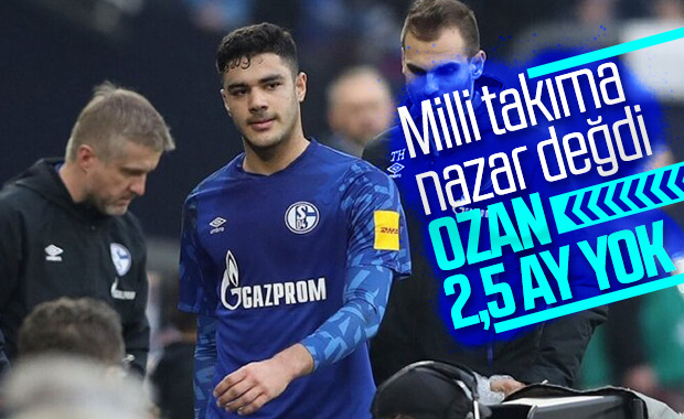 Ozan Kabak'tan kötü haber geldi