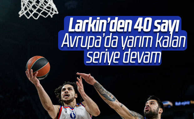 Anadolu Efes, Olympiakos'a şans vermedi