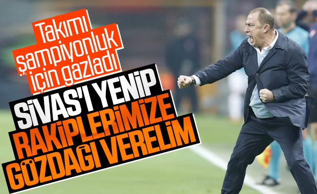Fatih Terim'den Sivas maçı öncesi şampiyonluk konuşması
