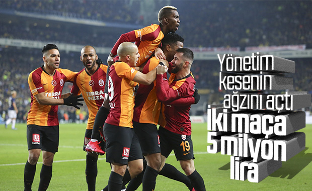 Galatasaray'dan iki maça dev prim