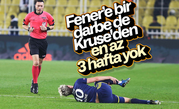 Fenerbahçe'de Max Kruse 1 ay yok