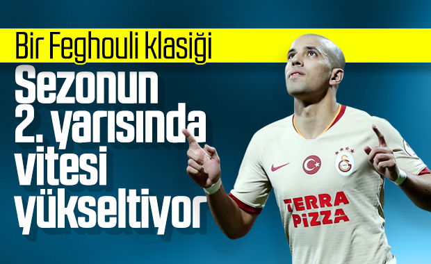 Galatasaray'da Feghouli, ikinci yarılarda açılıyor