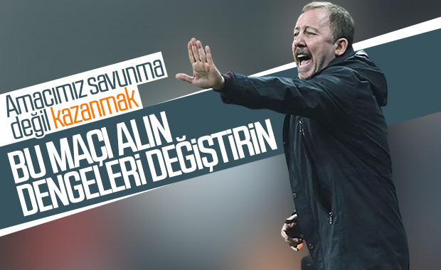 Sergen Yalçın: Derbiyi iyi değerlendirmeliyiz