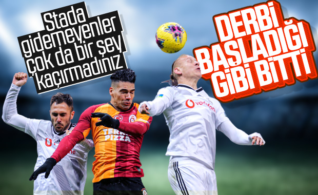 Derbide gol sesi çıkmadı