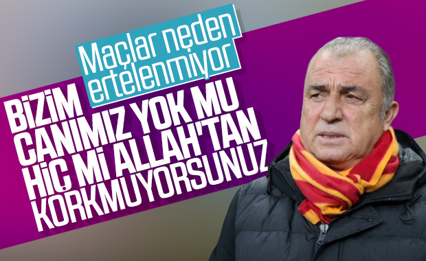 Fatih Terim: Oyuncuların aklı burada değildi