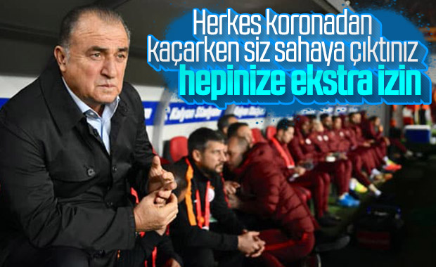 Fatih Terim'den oyuncularına: Büyük fedakarlık yaptınız