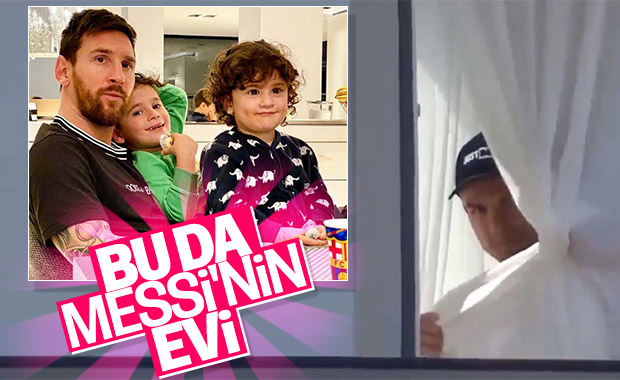 Messi çocuklarıyla vakit geçiriyor