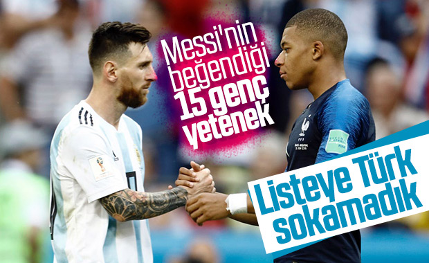 Messi, en çok beğendiği genç oyuncuları açıkladı