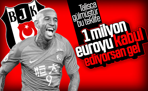 Beşiktaş'ın Talisca'ya teklifi 1 milyon euro