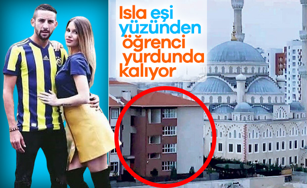 Isla ve ailesi yurtta karantinada