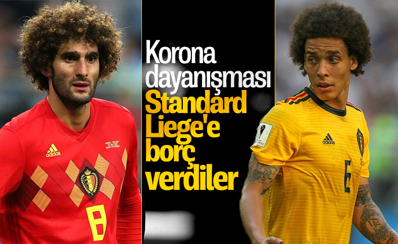 Fellaini ve Witsel, Standard Liege'e borç verdi