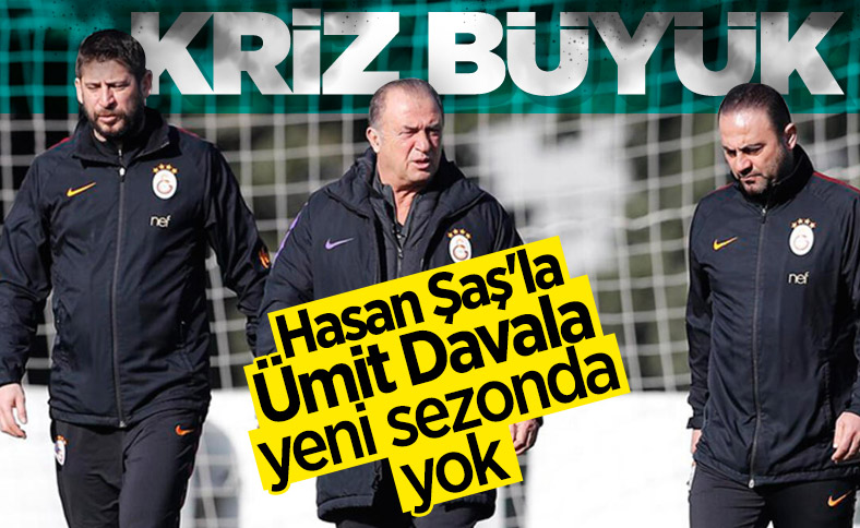 Hasan Şaş ile Ümit Davala yeni sezonda olmayacak