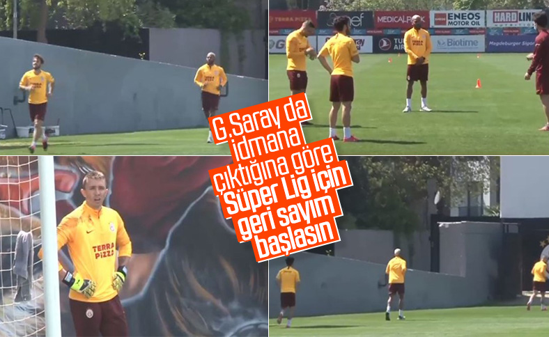 Galatasaray çalışmalarına başladı
