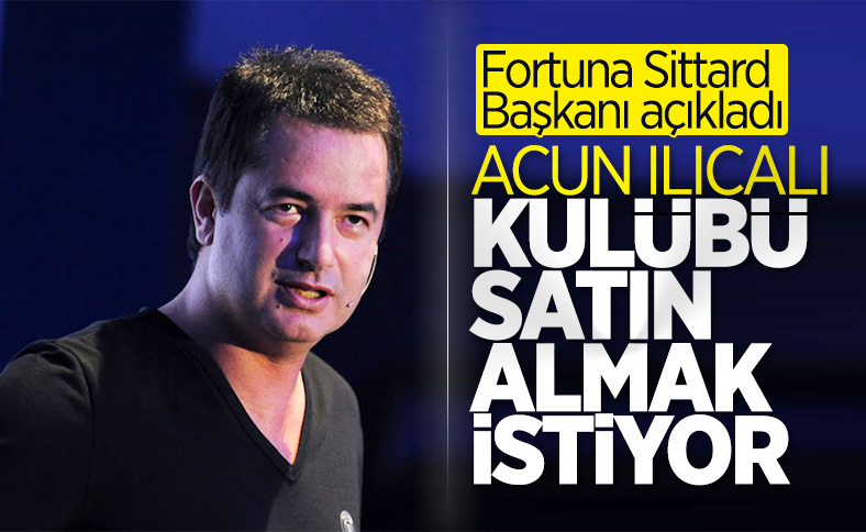 Fortuna Sittard Başkanı: Acun Ilıcalı ile görüşüyoruz