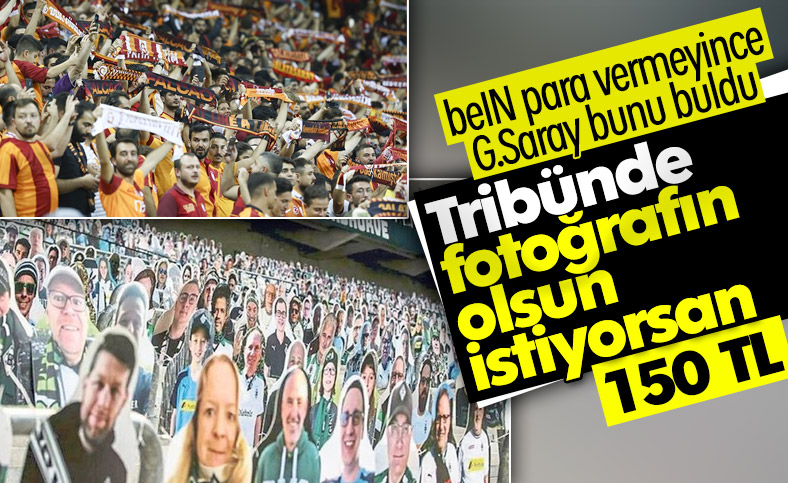 Galatasaray'ın 'karton taraftar' projesi