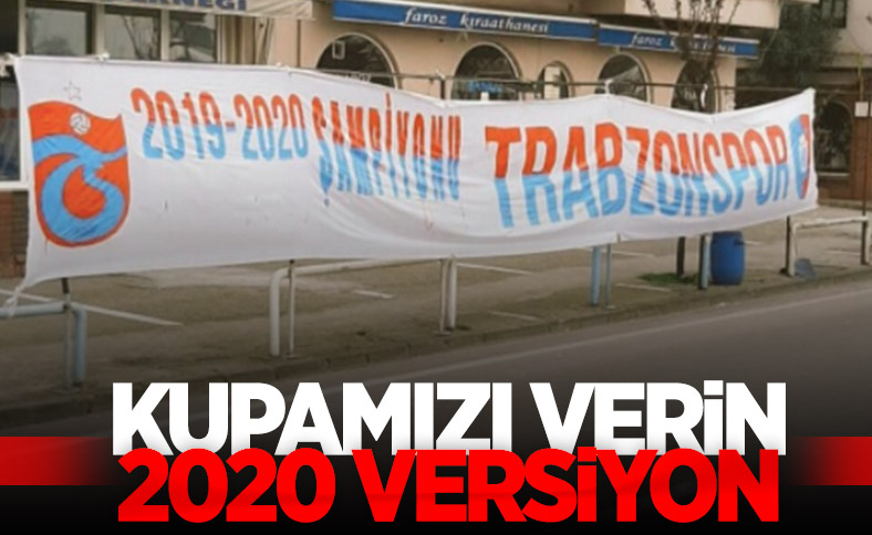 Trabzonspor şampiyonluk kupasını istiyor