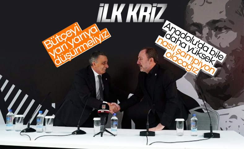 Beşiktaş'ta bütçe krizi