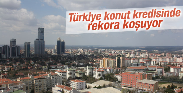 Üç ayda 116 bin kişi konut kredisi kullandı