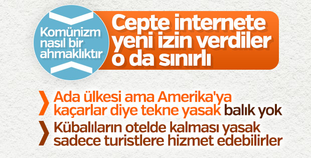 Küba'da cepte internet dönemi