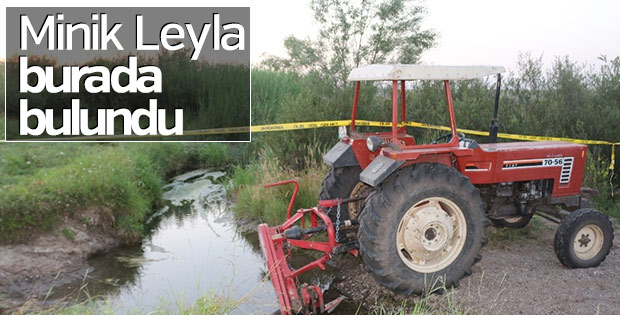 Leyla'nın cansız bedeninin bulunduğu yer