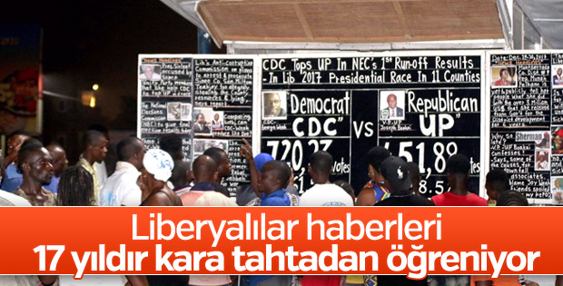 Liberyalılar haberleri 17 yıldır kara tahtadan öğreniyor