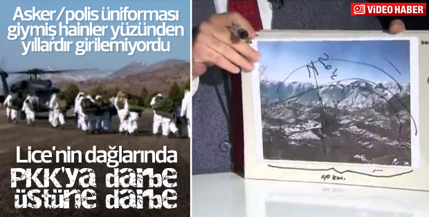 Lice ve Genç'te PKK'lı teröristlere büyük darbe